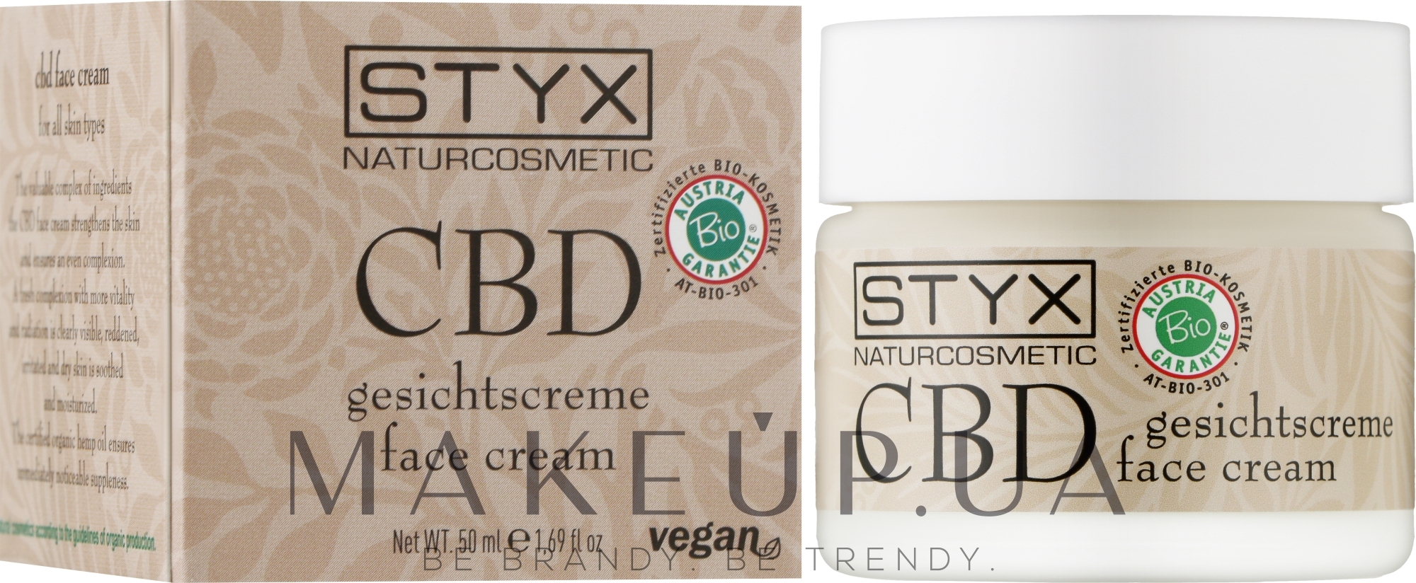 Интенсивный крем для лица - Styx Naturcosmetic CBD Face Cream — фото 50ml