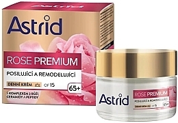 Парфумерія, косметика Зміцнювальний і ремоделювальний денний крем для обличчя - Astrid Rose Premium Strengthening and Remodeling Day Cream OF 15