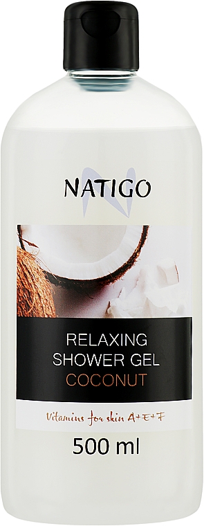 Гель для душа с ароматом кокоса - Natigo Relaxing Shower Gel Coconut — фото N2