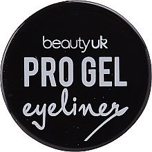 Водостійка підводка для очей - Beauty UK Pro Gel Eyeliner — фото N2
