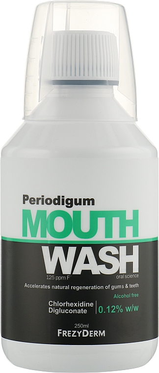 Ополаскиватель для полости рта и десен, предотвращение и уменьшение симптомов пародонтита - Frezyderm Periodigum Mouthwash