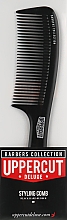 Парфумерія, косметика Гребінець для стайлінгу волосся - Uppercut Deluxe Styling Comb BB7 Black