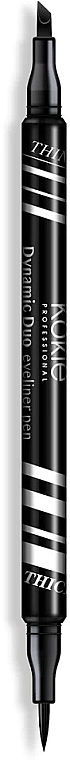 Підводка для очей - Kokie Professional Dynamic Duo Eyeliner Pen — фото N1