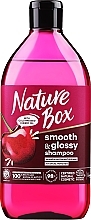 Парфумерія, косметика Розгладжувальний шампунь для неслухняного і хвилястого волосся - Nature Box Cherry Oil Smoothness Shampoo