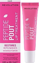 Засіб для догляду за губами - Revolution Skincare Lip Treatment Peptide Pout — фото N2