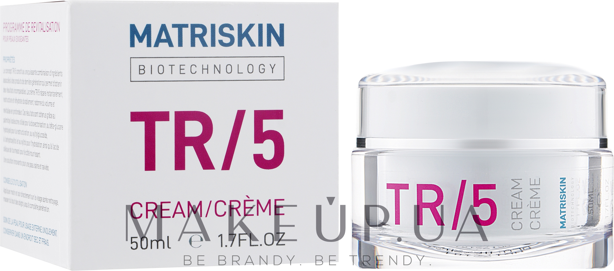 Миттєвий відновлювальний крем для обличчя - Matriskin TR/5 Cream — фото 50ml