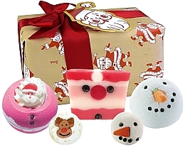 Набор, 5 продуктов - Bomb Cosmetics Claus For Celebration Gift Box — фото N1
