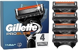 Сменные кассеты для бритья, 4 шт. - Gillette Fusion ProGlide — фото N1