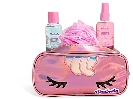 Духи, Парфюмерия, косметика Набор, 4 продукта - Martinelia Little Unicorn Bath Set Bag