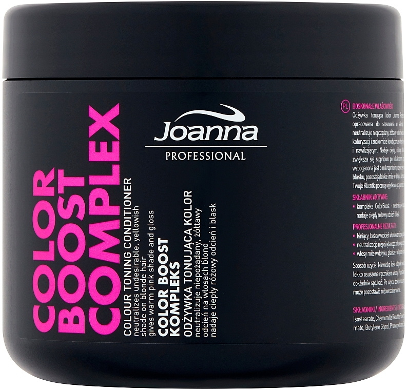 Тонирующий кондиционер для светлых волос - Joanna Professional Color Boost Complex Conditioner — фото N1