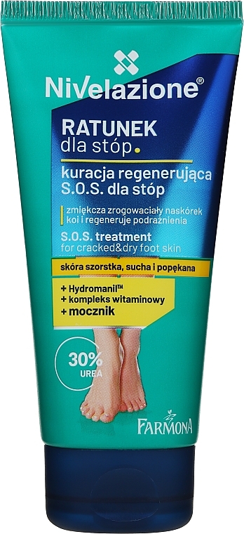 Крем для ніг - Farmona Nivelazione S.O.S Treatment For Cracked And Dry Foot Skin — фото N1