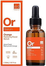 Духи, Парфюмерия, косметика Сыворотка для лица - Dr. Botanicals Orange Restoring Facial Serum