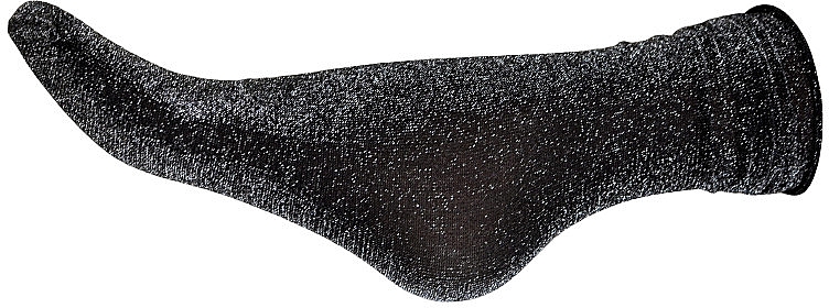 Носки для женщин "Flavia", nero/lurex - Veneziana — фото N1