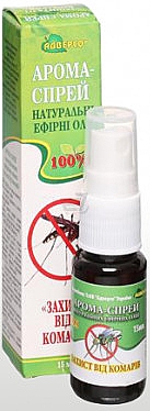 Арома-спрей з натуральних ефірних олій "Захист від комарів" - Адверсо — фото N1
