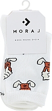 Шкарпетки, білі - Moraj — фото N1