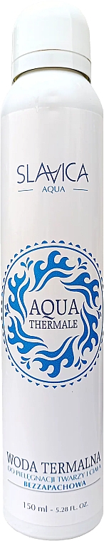 Термальна вода для догляду за обличчям і тілом - Slavica Aqua Thermal Water — фото N1
