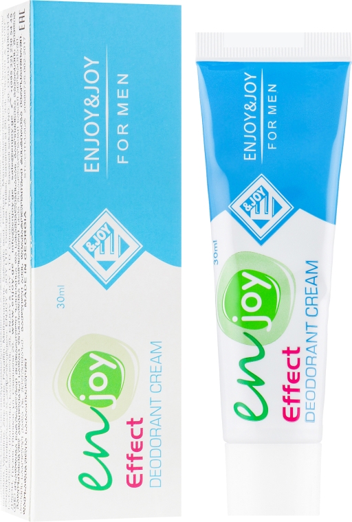 Эко-крем-дезодорант - Enjoy & Joy For Man Deodorant Cream (туба)