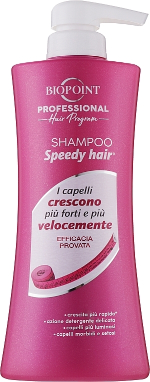 Шампунь для прискореного росту волосся - Biopoint Speedy Hair Shampoo Fortificante Capelli — фото N1