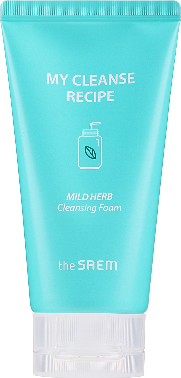 Пінка для вмивання - The Saem My Cleanse Recipe Cleansing Foam Mild Herb — фото N1