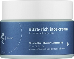 Ультраувлажняющий крем для лица - 380 Skincare Ultra-Rich Face Cream — фото N1