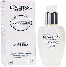 Духи, Парфюмерия, косметика Сыворотка для лица - L'Occitane Reine Blanche Serum