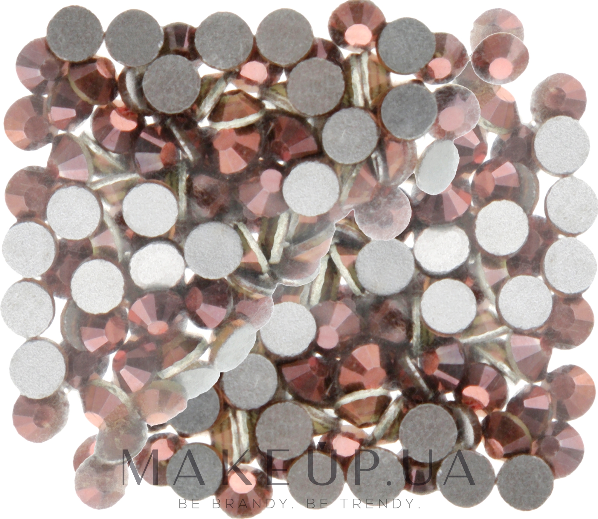 Декоративные кристаллы для ногтей "Rose Gold", размер SS 08, 100шт - Kodi Professional — фото 100шт