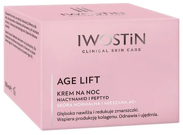 Ночной крем для нормальной и комбинированной кожи - Iwostin Age Lift — фото N2