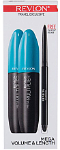 Духи, Парфюмерия, косметика Набор - Revlon Mega Multiplier (mascara/2x8.5ml + crayon/0.28g)