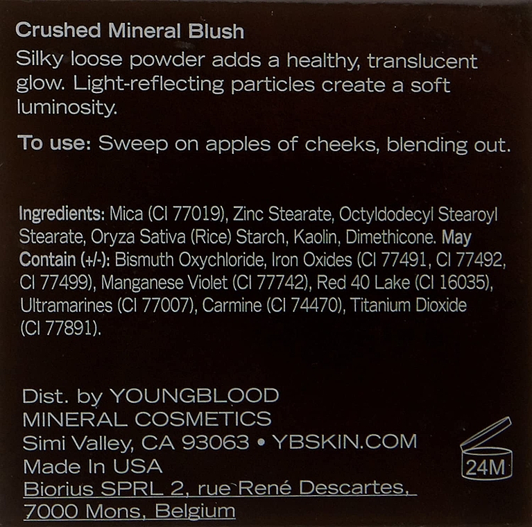 Розсипчасті мінеральні рум'яна - Youngblood Crushed Mineral Blush — фото N6