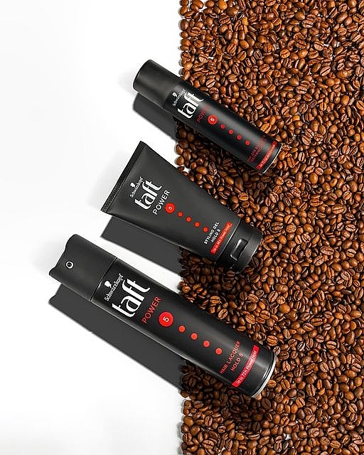 Лак для волосся "Power. Кофеїн", мегафіксація - Taft Caffeine Power 5 Hairspray — фото N5