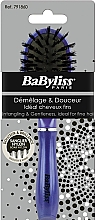 Парфумерія, косметика Щітка з натуральною щетиною, блакитна - Babyliss Demelage & Douceur