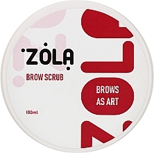 Скраб для бровей - Zola — фото N4