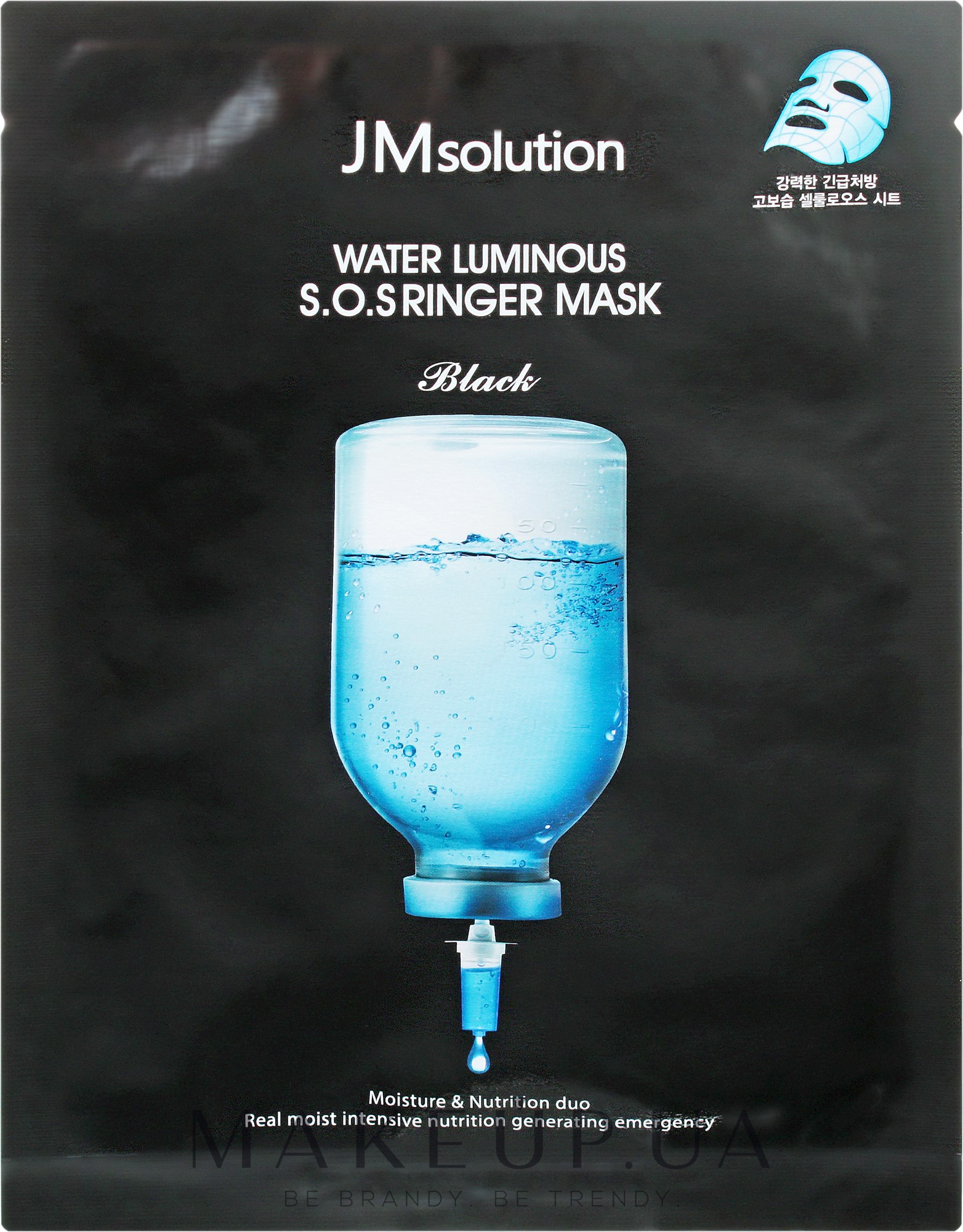 Luminous water. Ультраувлажняющая тканевая маска JMSOLUTION Water Luminous s.o.s.. JM solution Water Luminous s.o.s Ringer Mask. JMSOLUTION ультраувлажняющая тканевая маска Water Luminous s.o.s. Ringer Mask, 35 мл.*1 шт.. JM solution Water SOS Ringer Mask.