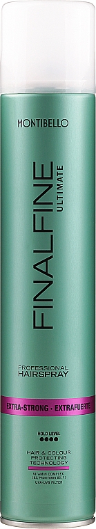 Фиксирующий лак для волос - Montibello Finalfine Ultimate Extra-Strong Hairspray — фото N1