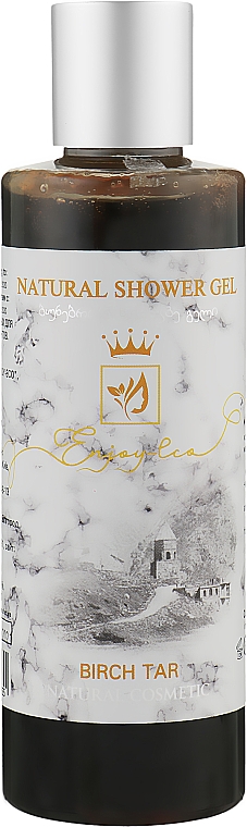 Натуральний гель для душу "Березовий дьоготь" - Enjoy & Joy Enjoy Eco Natural Shower Gel — фото N1