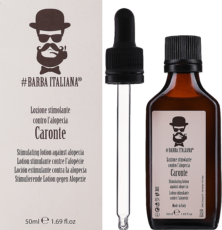 УЦІНКА Сироватка для бороди - Barba Italiana Caronte Stimulating Lotion Against Alopecia * — фото N3