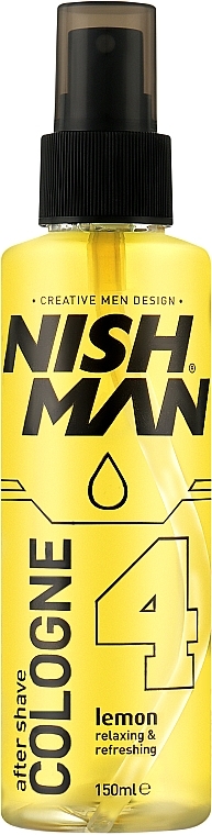 Одеколон после бритья - Nishman Lemon Cologne No.4