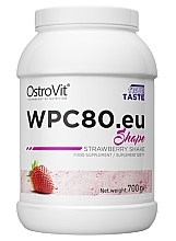 Духи, Парфюмерия, косметика Протеин "Клубничный коктейль" - OstroVit WPC80.EU Shape Strawberry Shake