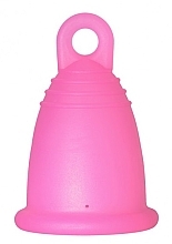 Менструальная чаша с петлей, размер L, фуксия - MeLuna Sport Menstrual Cup — фото N1