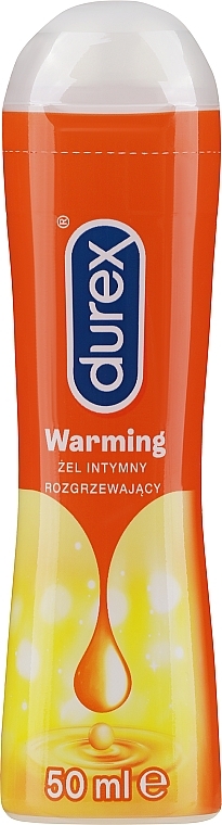Интимный гель-смазка с согревающим эффектом (лубрикант), 50мл - Durex Play Warming — фото N2