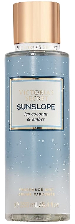 Парфюмированный спрей для тела - Victoria's Secret Sunslope Icy Coconut & Amber Fragrance Mist — фото N1