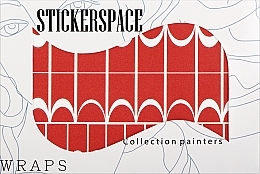 Дизайнерські наклейки для нігтів "French 010" - StickersSpace — фото N1