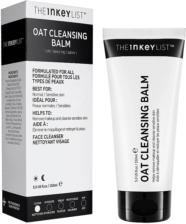 Очищувальний бальзам для обличчя - The Inkey List Oat Cleansing Balm — фото N2