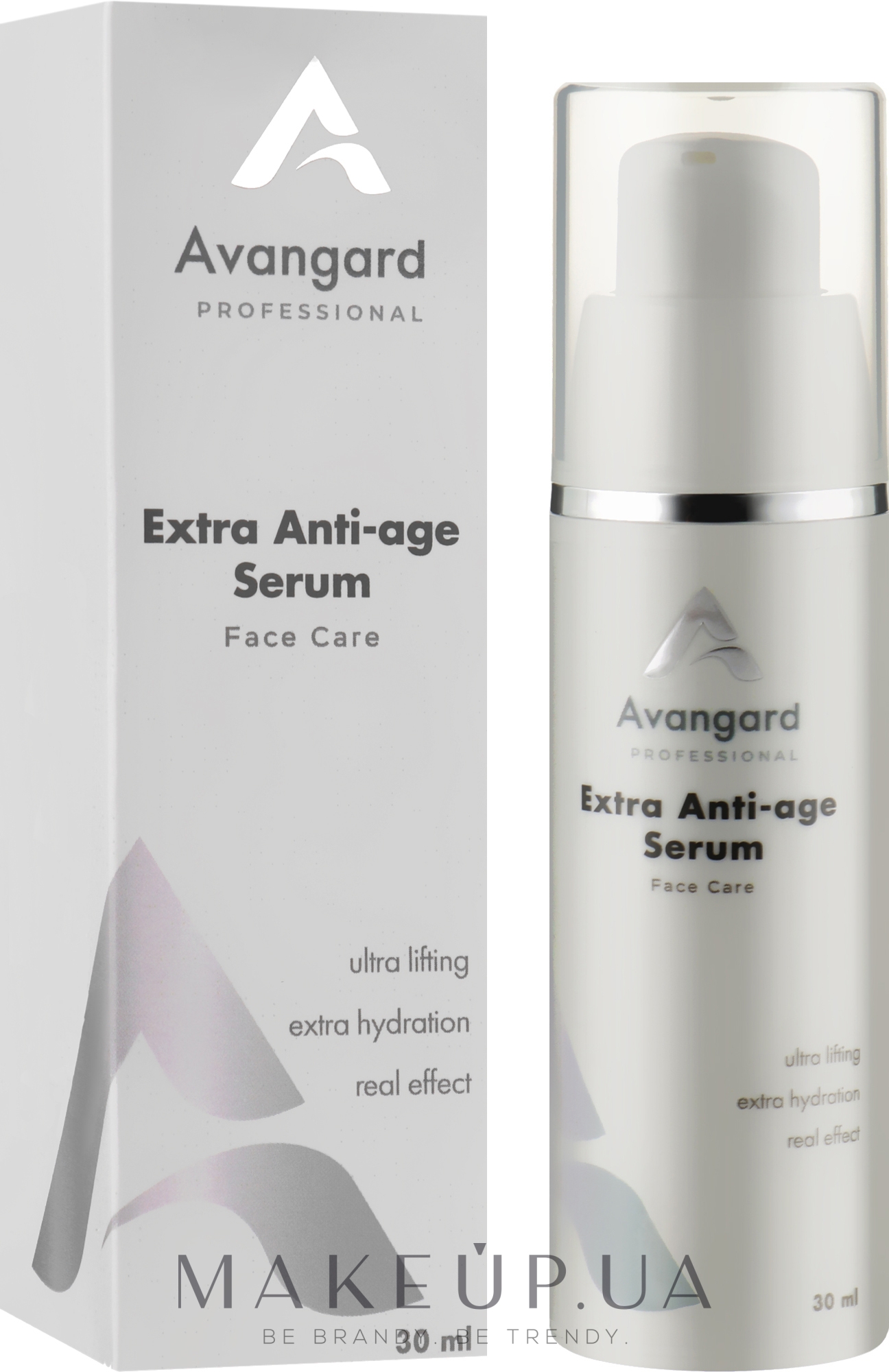 Ліфтингова сироватка-бустер з нано-пептидами для шкіри навколо очей - Avangard Professional Anti Exstra Anti-Age Serum — фото 30ml