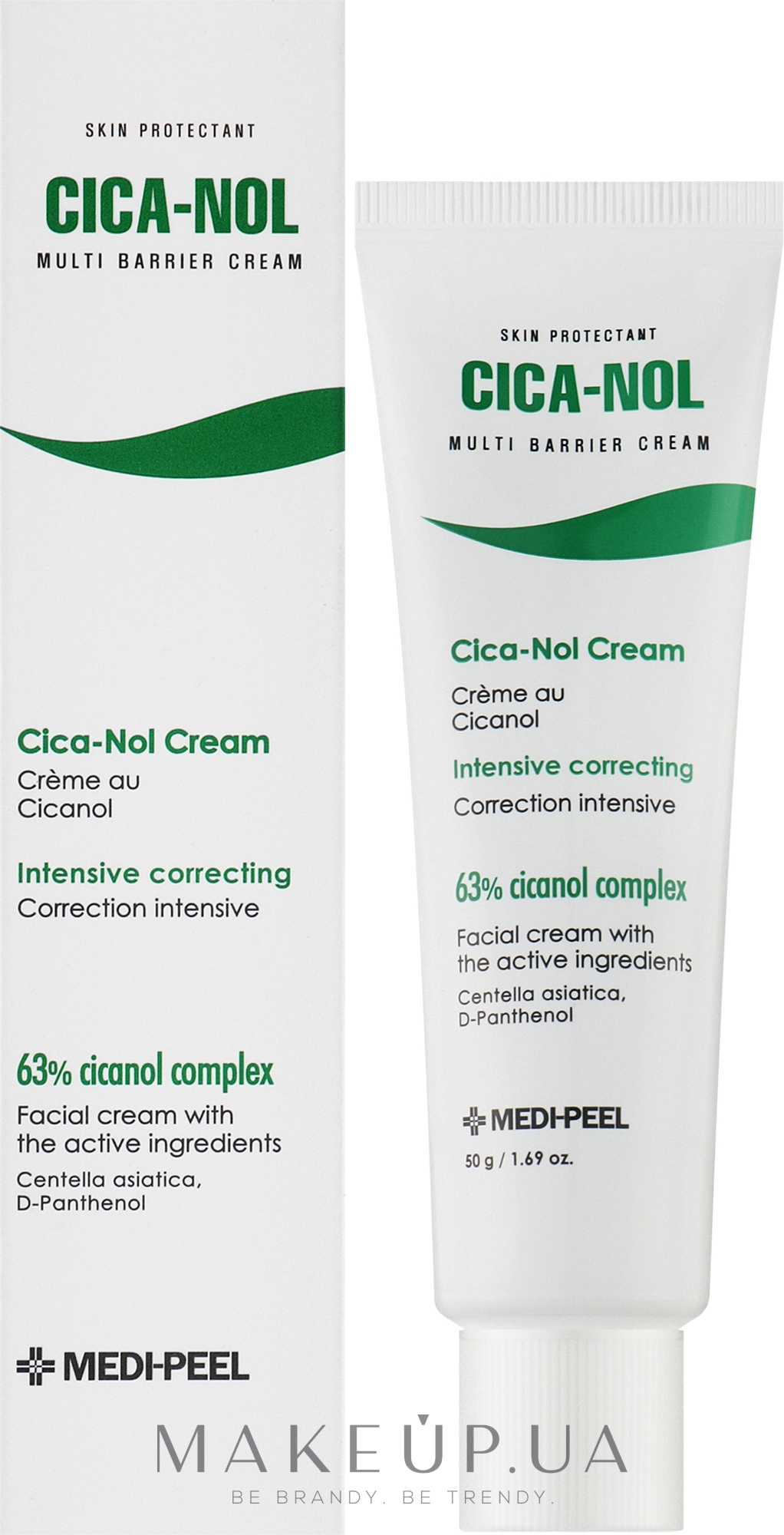 Фито-крем для чувствительной кожи с экстрактом центеллы - MEDIPEEL Phyto Cica-Nol Cream — фото 50g