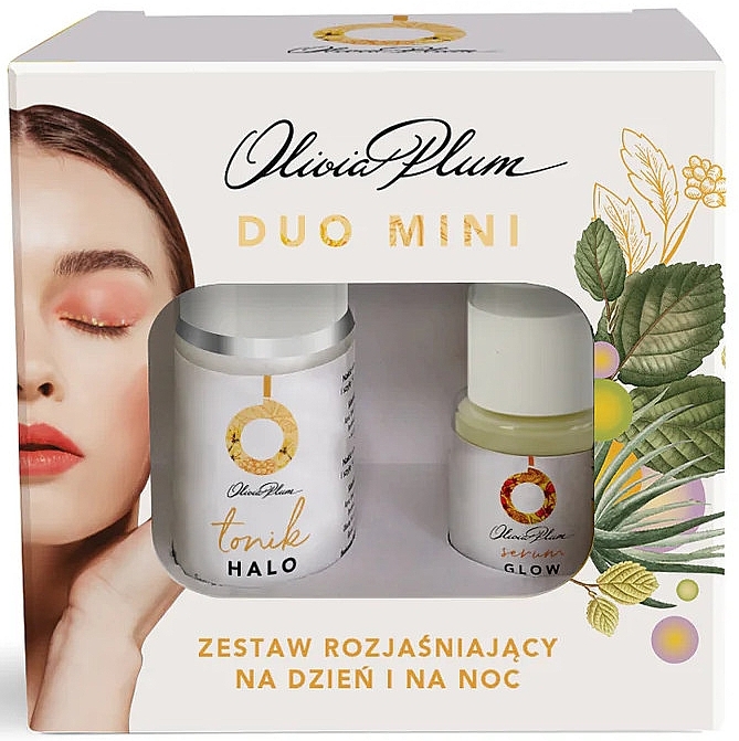 Набор - Olivia Plum Duo Mini Set (ser/15ml+ton/30ml) — фото N1