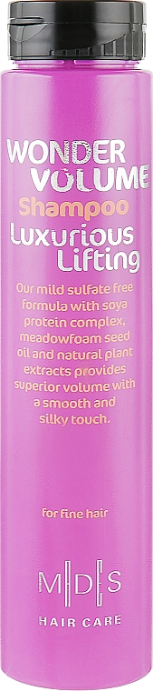Шампунь «Лифтинг волос. Чудо-объем» - Mades Cosmetics Wonder Volume Luxurious Lifting Shampoo — фото N3