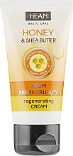 Парфумерія, косметика Відновлювальний крем для обличчя - Hean Basic Care Honey & Shea Butter Regenerating Cream