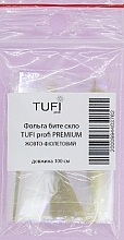 Фольга битое стекло "Premium" - Tufi Profi  — фото N2