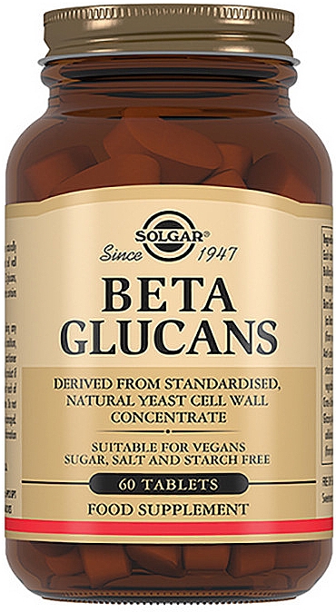Дієтична добавка "Бета Глюкани" - Solgar Beta Glucans — фото N2